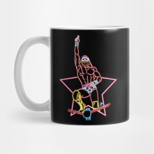 Macho man Top Rope neon Mug